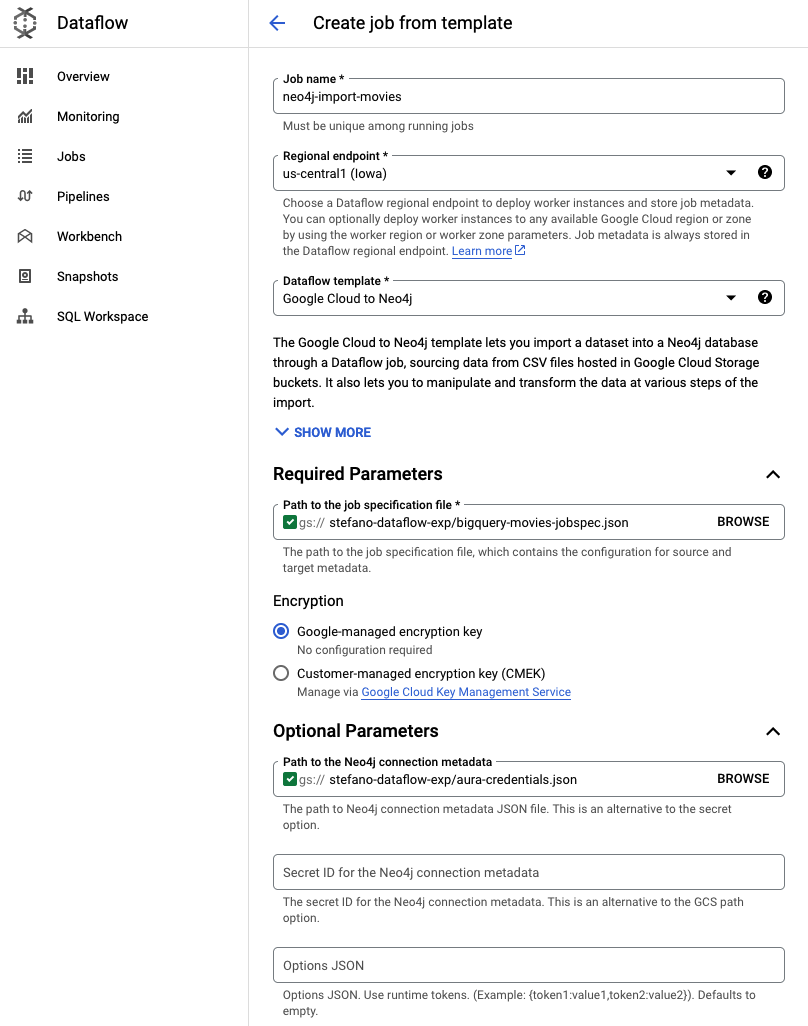 image$dataflow job example