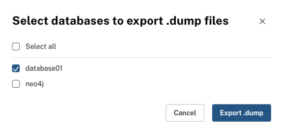 export dump