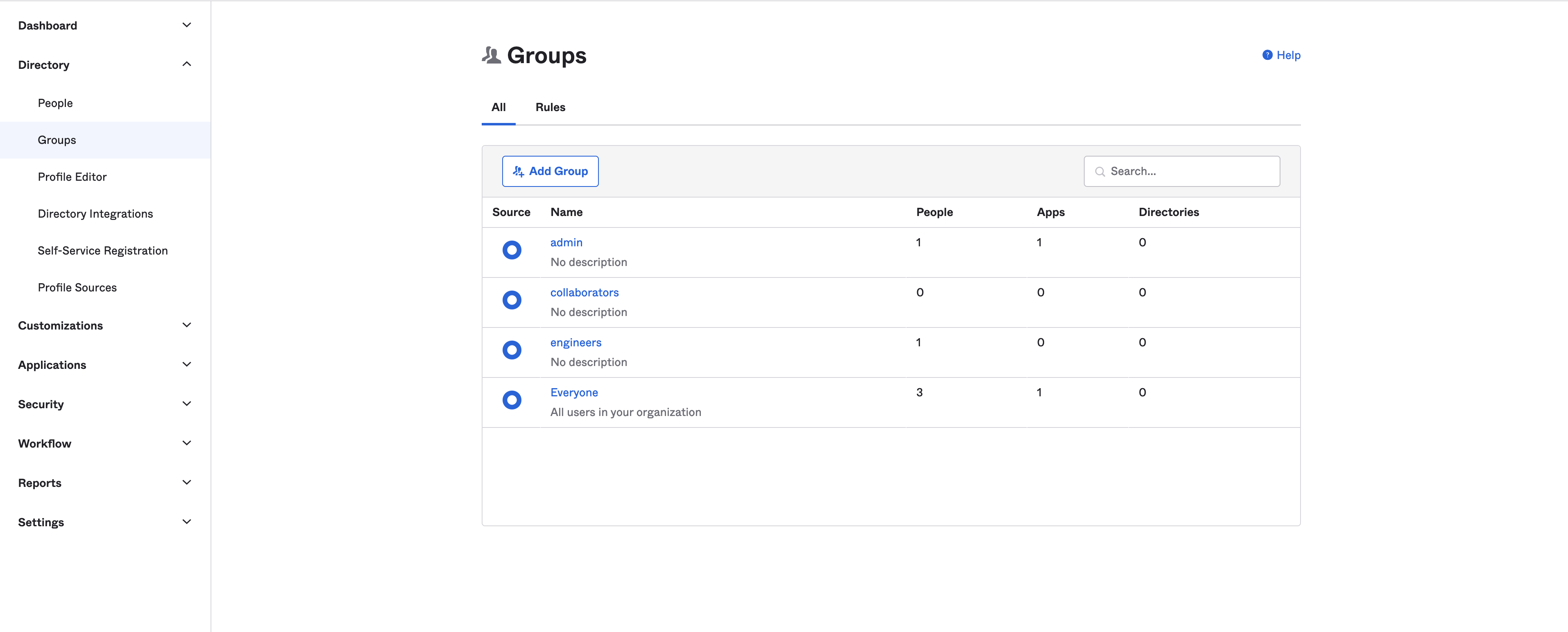 oidc okta server groups
